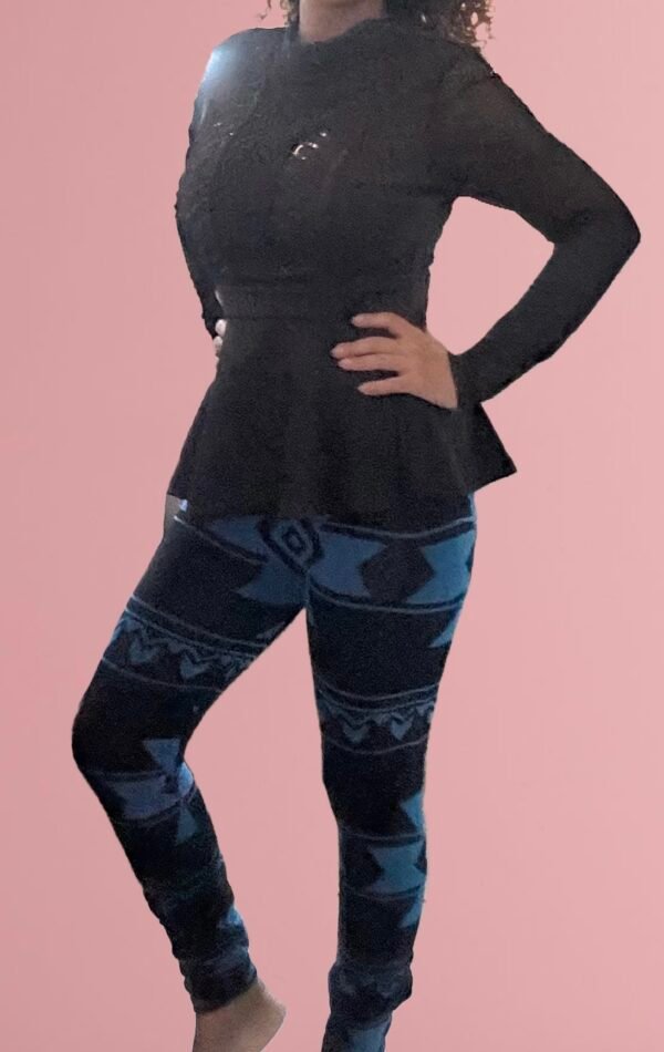 Camisa bonage de peplum
