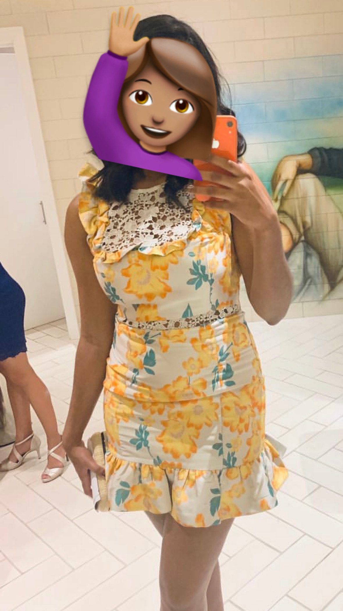 Vestido amarillo Endless Rose - Imagen 3