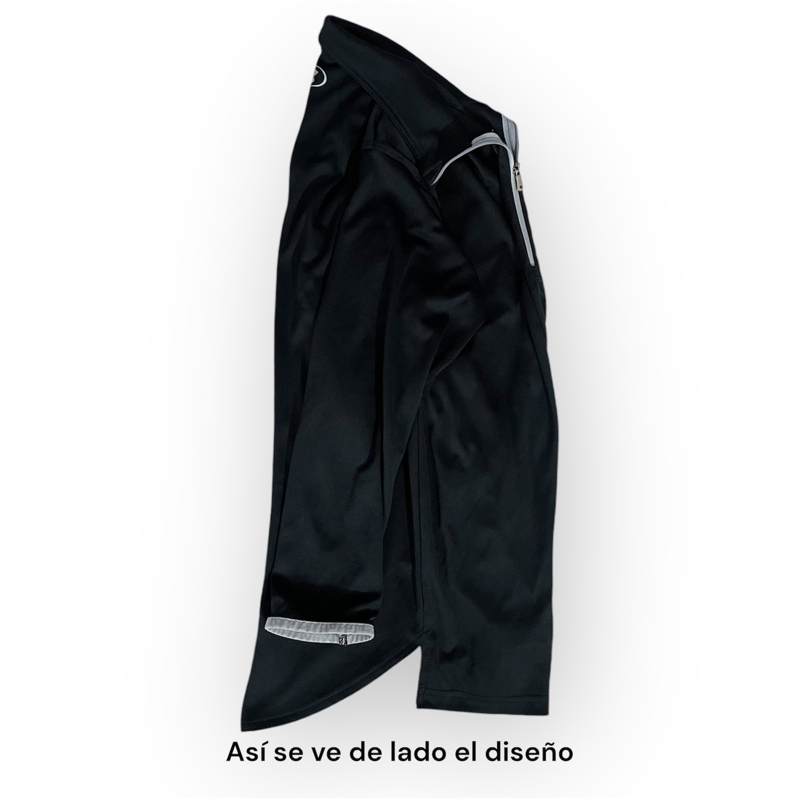 Suéter negro con mangas largas/ Under Armour - Imagen 4