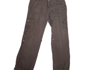 Pantalón cargo talle bajo