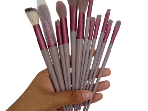 Set de 13 brochas para maquillaje