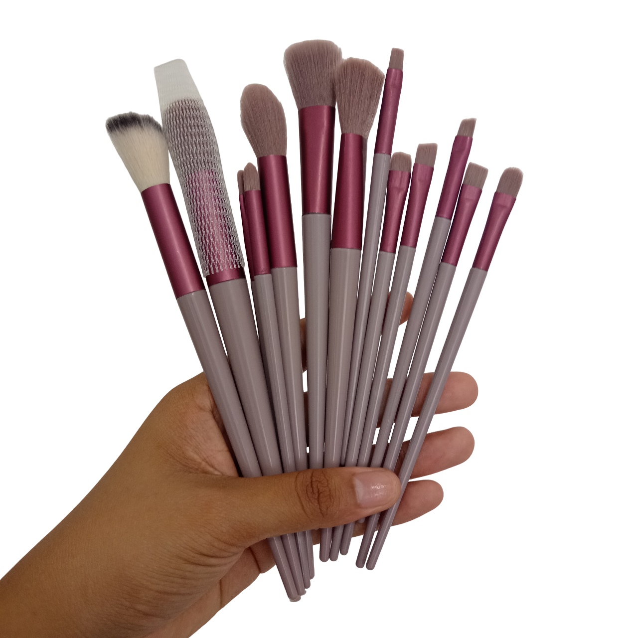 Set de 13 brochas para maquillaje