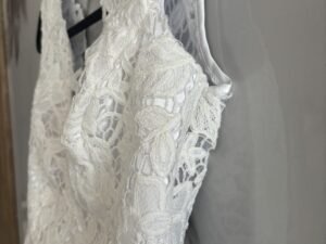 Vestido blanco cocktail