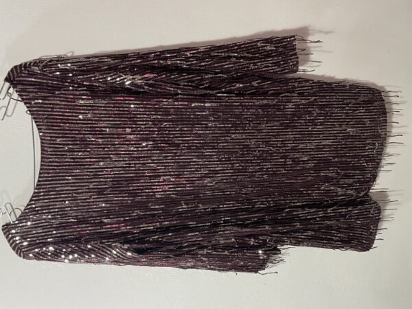 Vestido de Lentejuelas Zara L nuevo