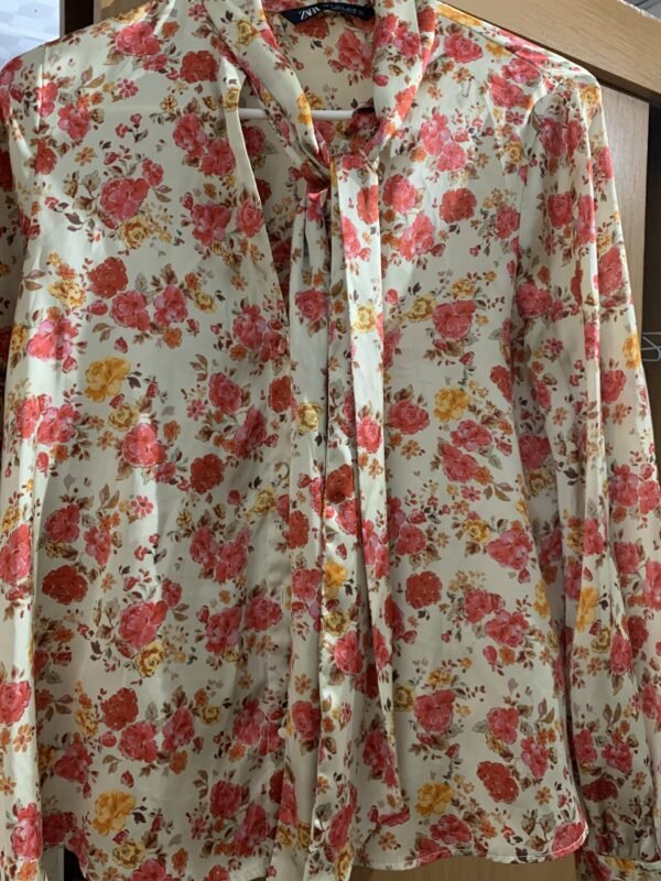 Camisa de Flores Zara