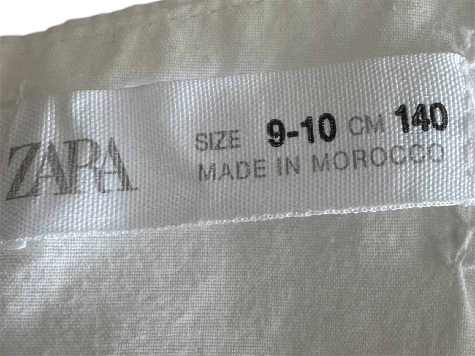 Vestido Blanca de ZARA - Talla 9-10 - Imagen 4