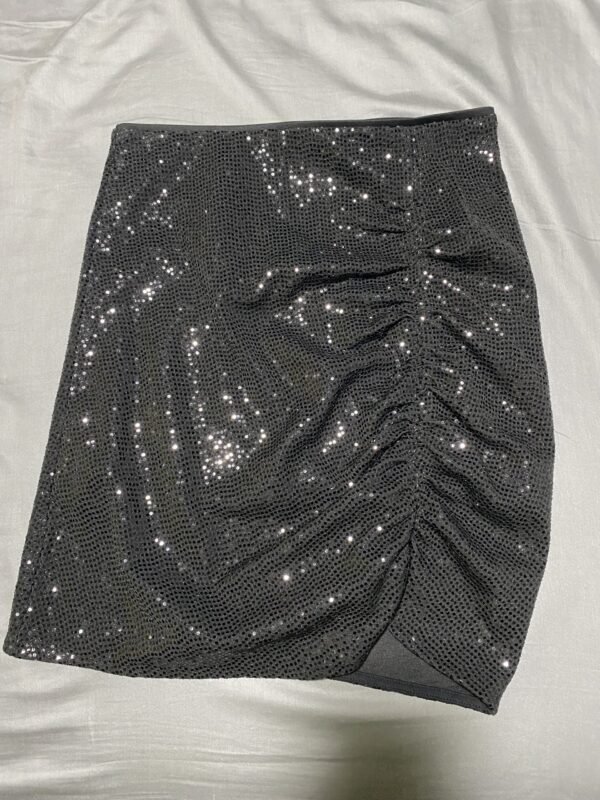 Falda H&M de brillos