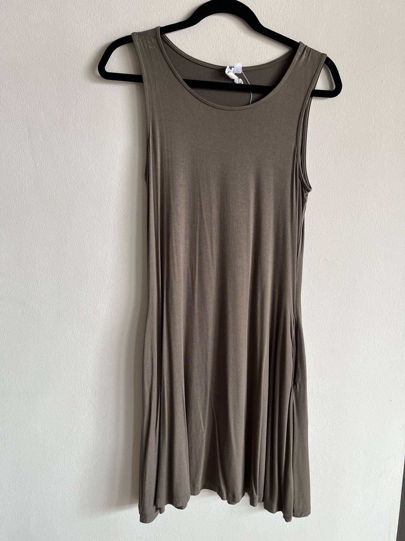 Vestido informal/sport verde.