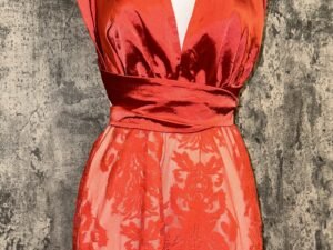 Vestido Rojo Múltiple
