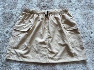 Falda Cargo color Caqui
