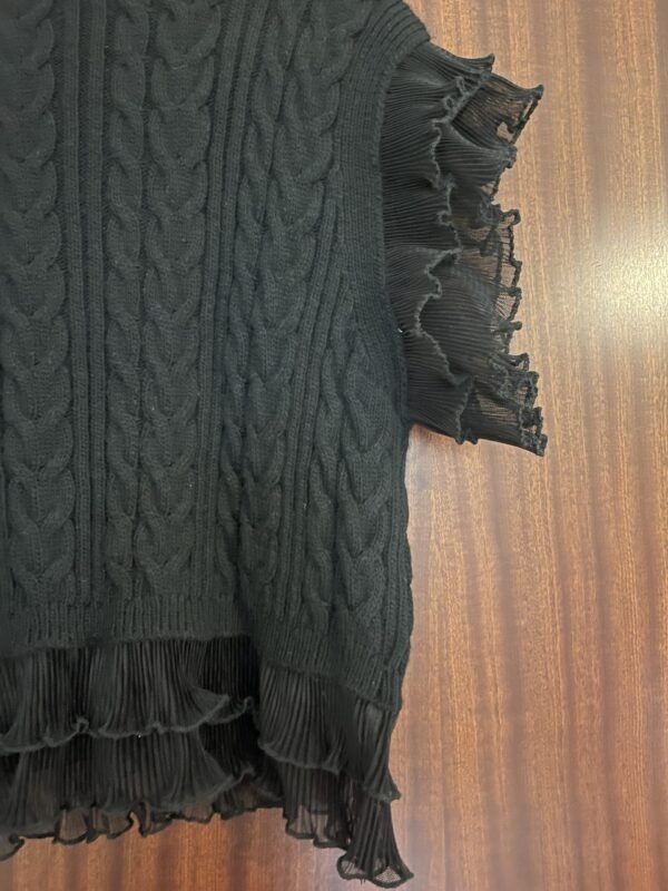Camisa negra de Zara - Imagen 2