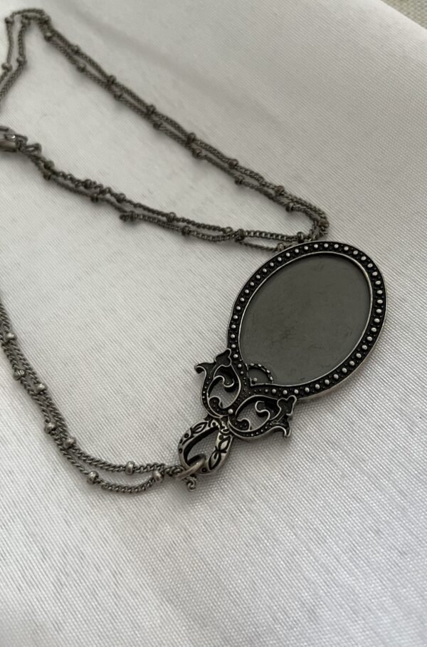 Collar largo con espejo - Imagen 4