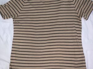 Camiseta de rayas Stradivarius