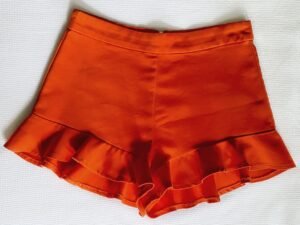 Mini short a la cintura