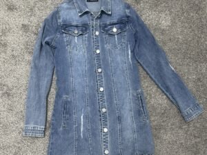 Vestido manga larga de Jean talla S