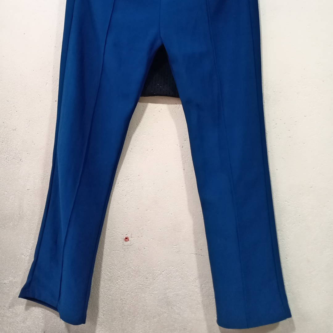 Pantalón de tela azul - Imagen 3