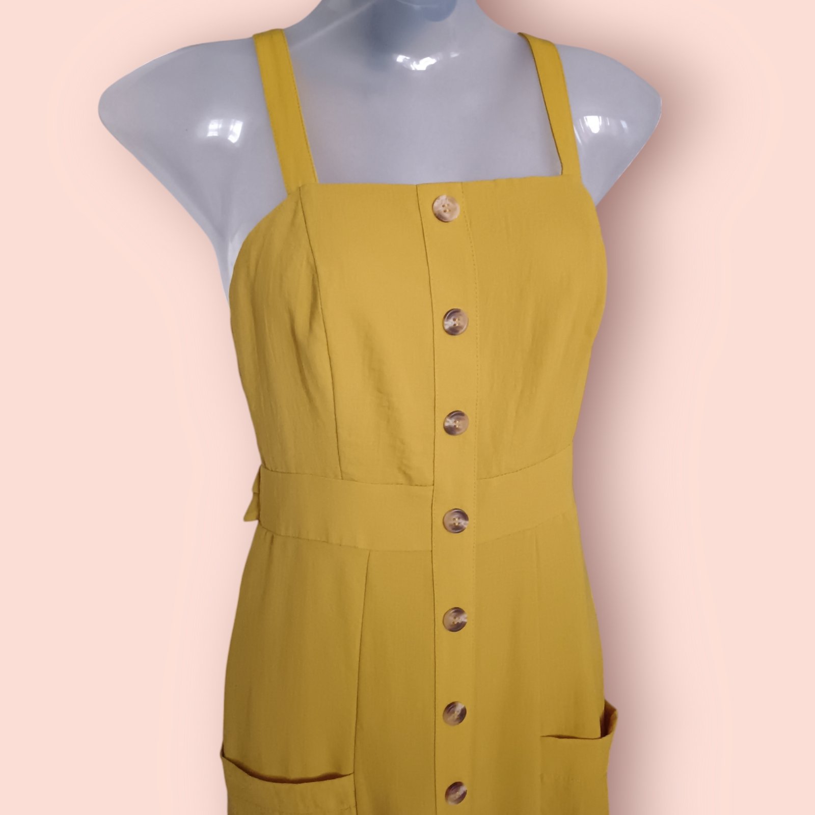 Vestido amarillo mostaza Talla S