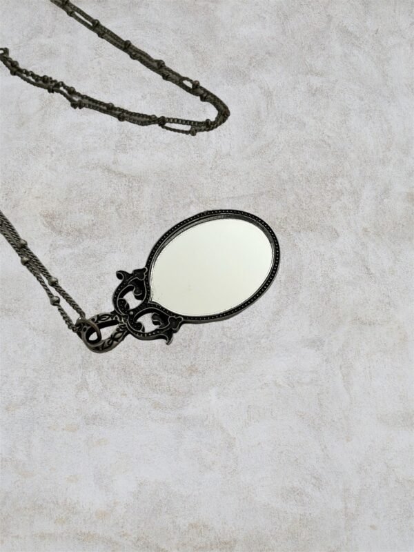 Collar largo con espejo - Imagen 3