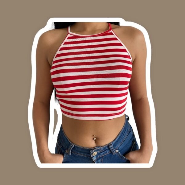 Top casual de rayas