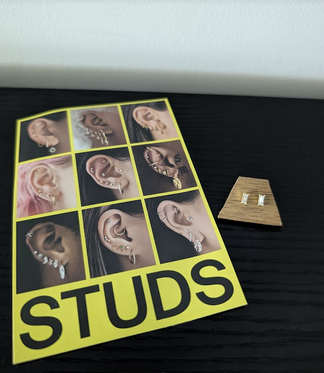 Aretes Baguette - Imagen 2