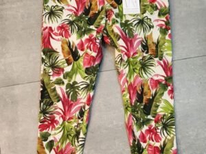 Jeans Flores tropicales