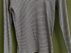Camisa rayas blanco y negro