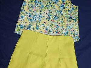 Conjunto de blusa y short