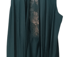 Cardigan negro sin mangas