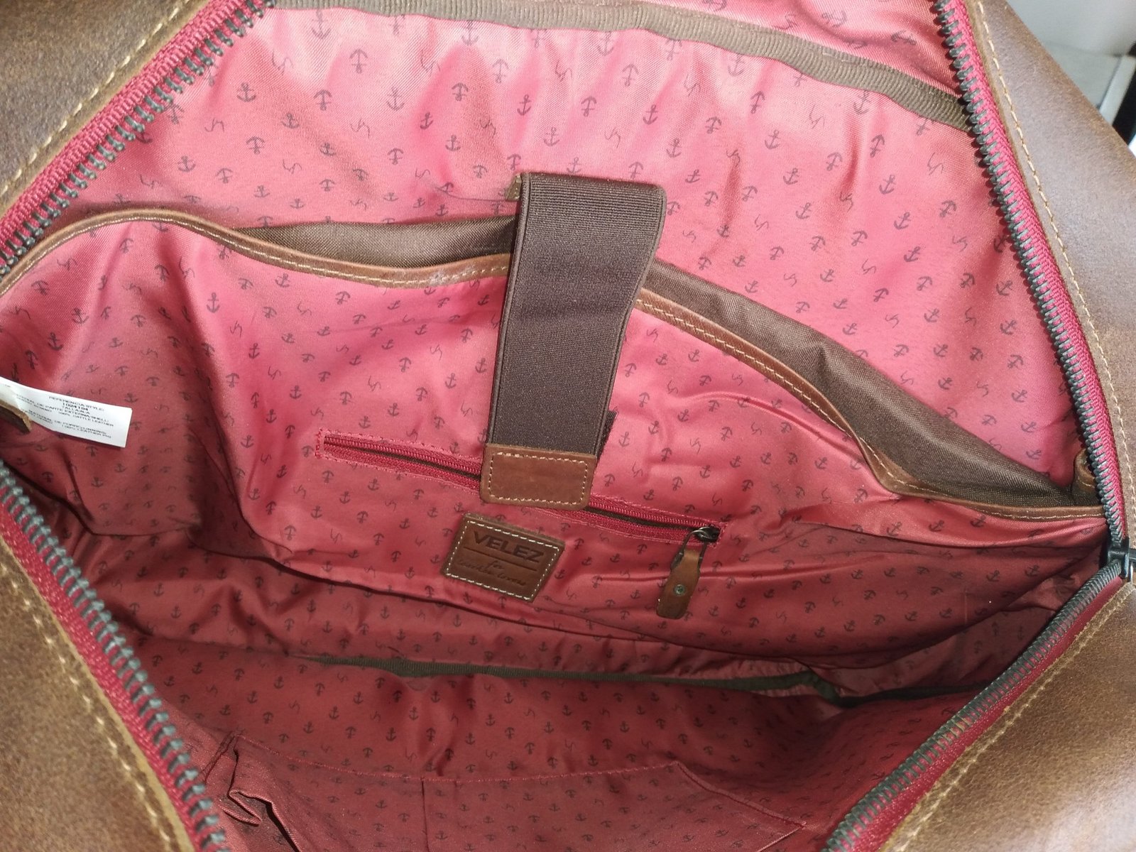 Maletín de cuero Velez como nuevo - Imagen 2