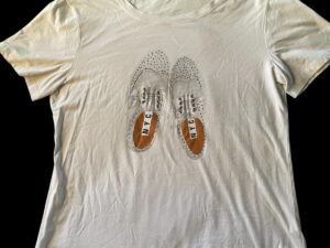 Sueter blanco con diseño