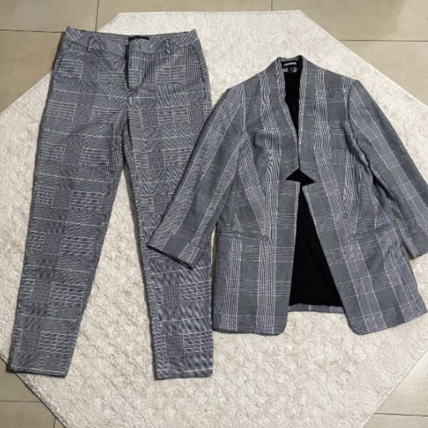 Set de Blazer y Pantalon de Tela