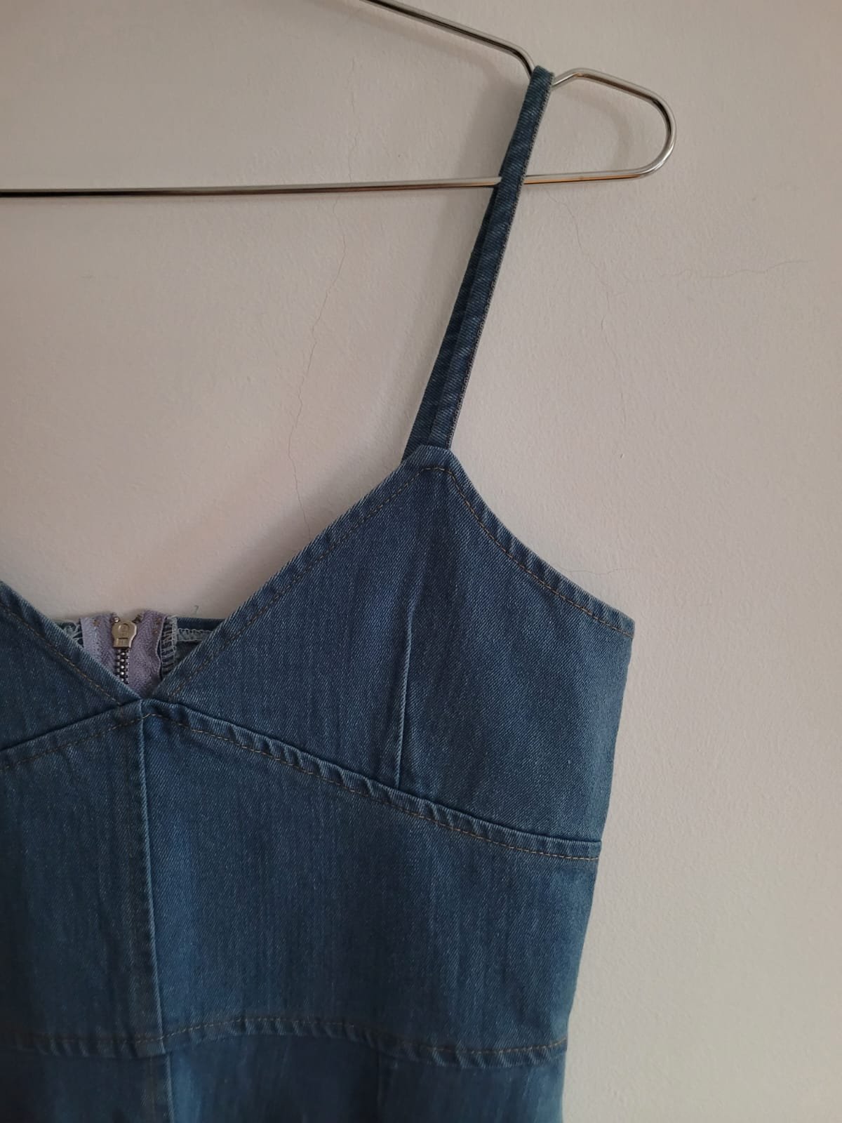 Vestido Overol de Mezclilla Jeans para Mujer - Imagen 2