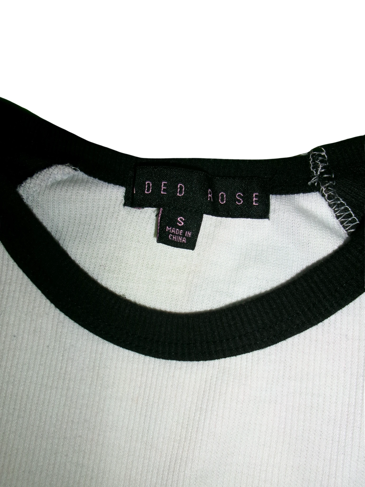 Crop top bicolor - Imagen 2