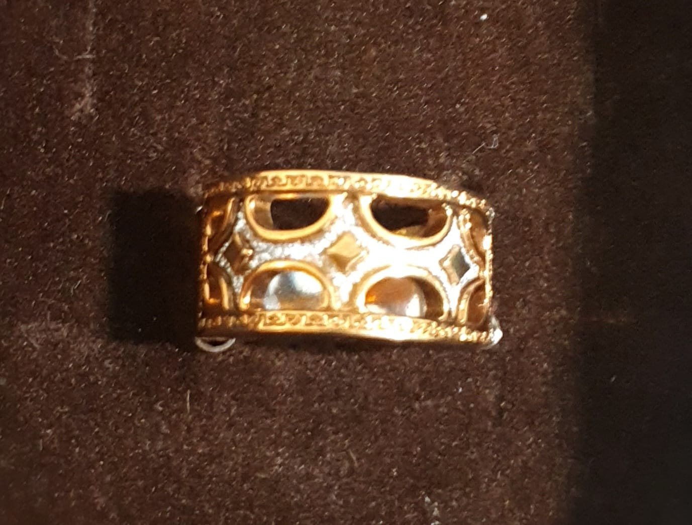 Juego de pulsera y anillo de acero y plata. Anillo talla 5 expandible. - Imagen 4