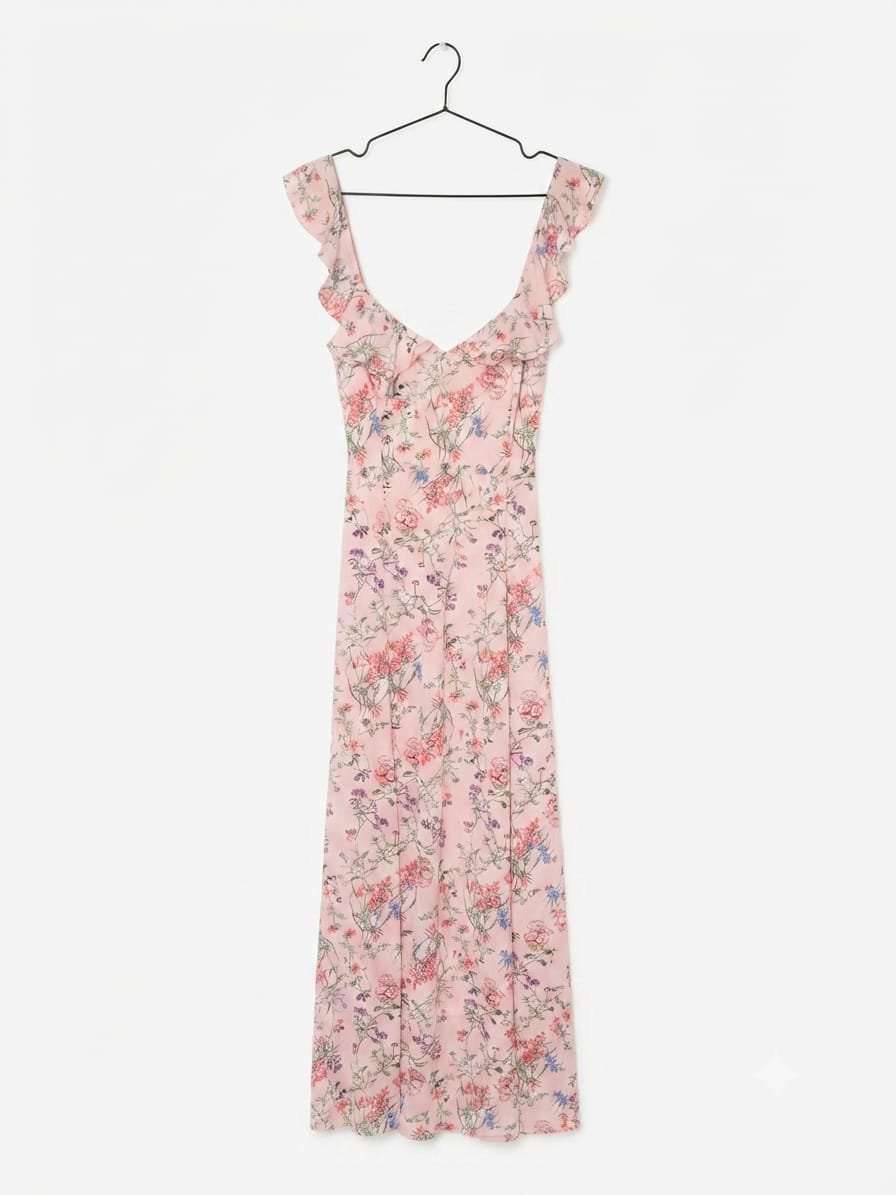 Vestido Maxi Floral Forever 21 - Imagen 3