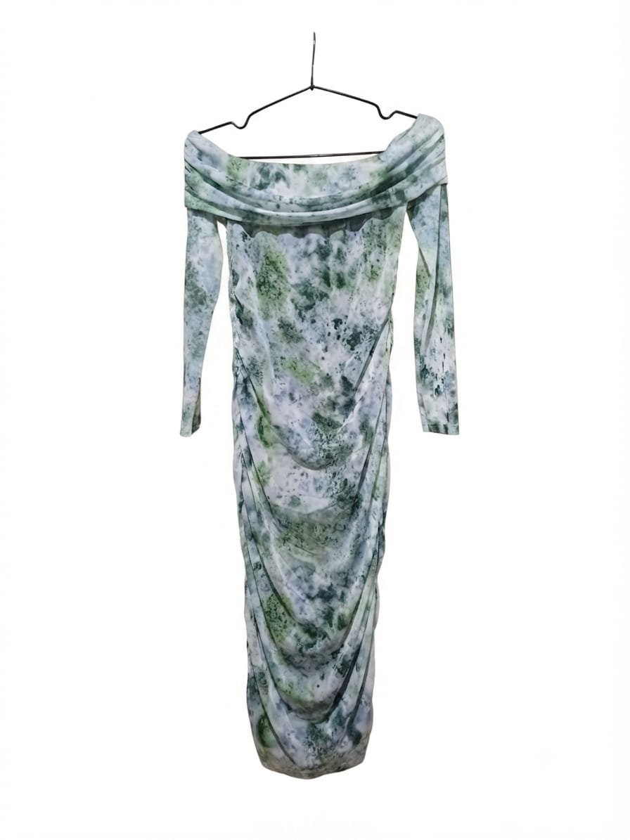 Vestido Midi Stradivarius - Talla L - Imagen 3