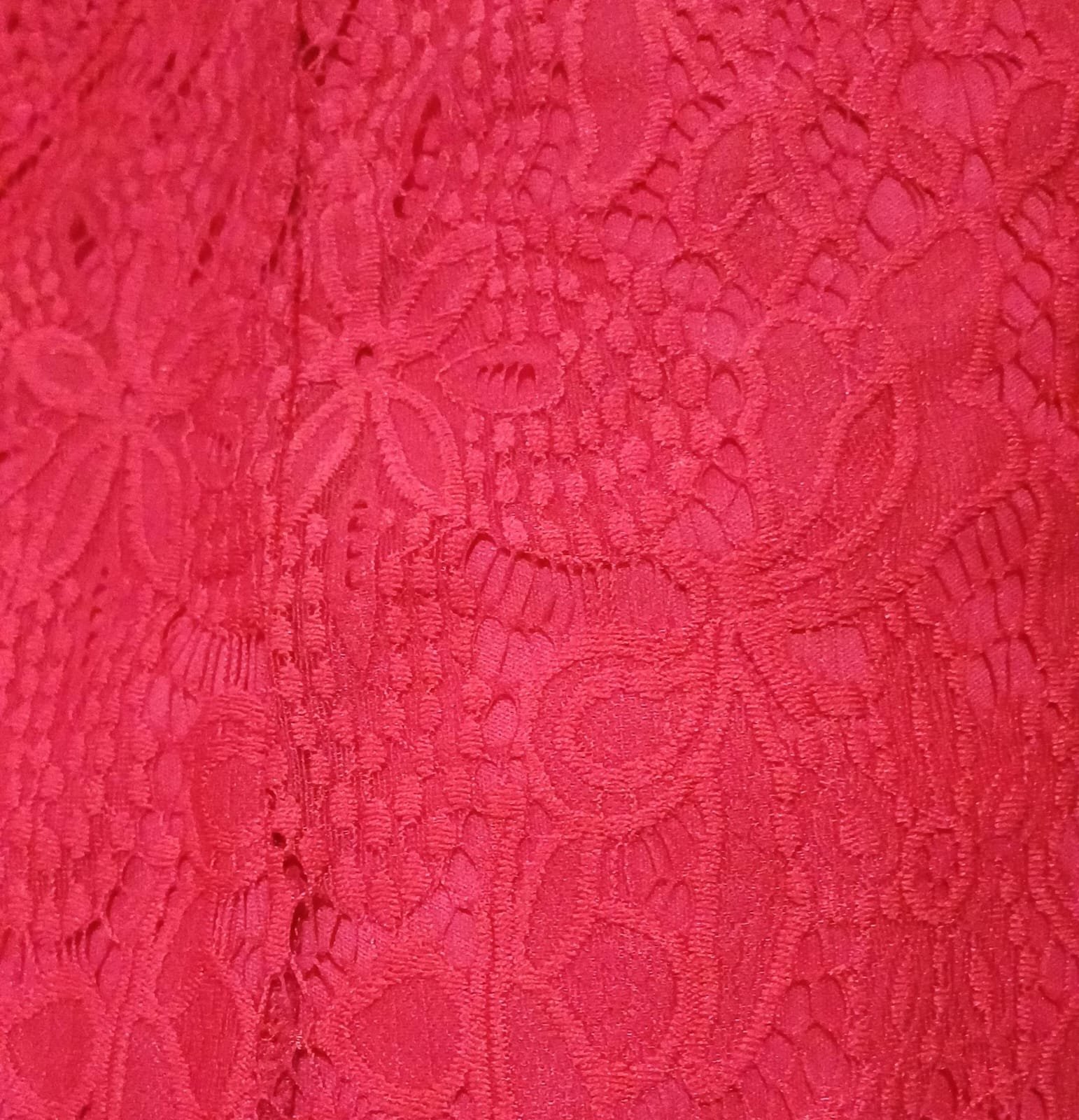 Vestido de encaje rojo Blue S – Talla M - Imagen 3