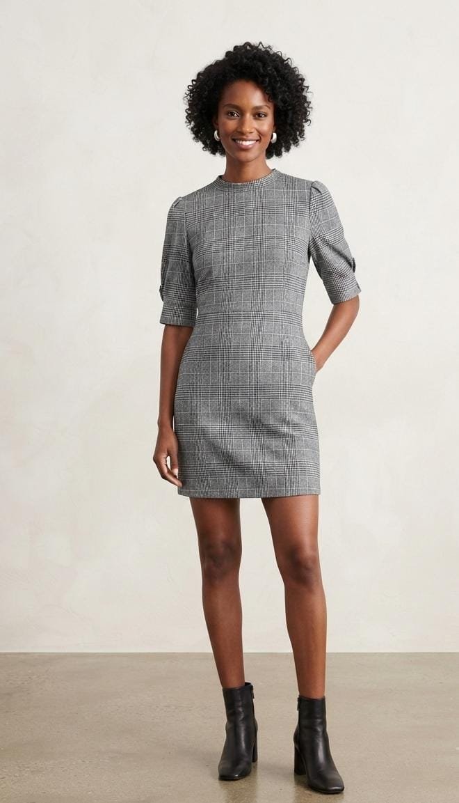 Vestido a Cuadros H&M